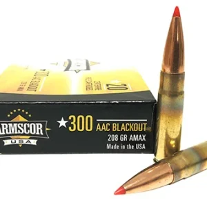 Armscor FAC300AAC2N USA  300 Blackout 208 gr Hornady A Max 20 Per Box/ 10 Case