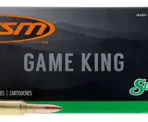 HSM 65CREEDMOOR1N Game King  6.5 Creedmoor 140 gr Sierra GameKing Spitzer Boat Tail 20 Per Box/ 25 Case
