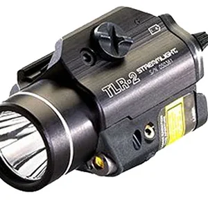 Streamlight 69120 TLR-2 Gun Light Black Anodized 300 Lumens White C4 LED/Red Laser