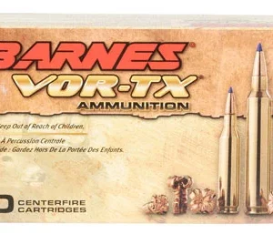 Barnes Bullets 30816 VOR-TX Rifle 308 Win 130 gr Tipped TSX Boat Tail 20 Per Box/ 10 Case