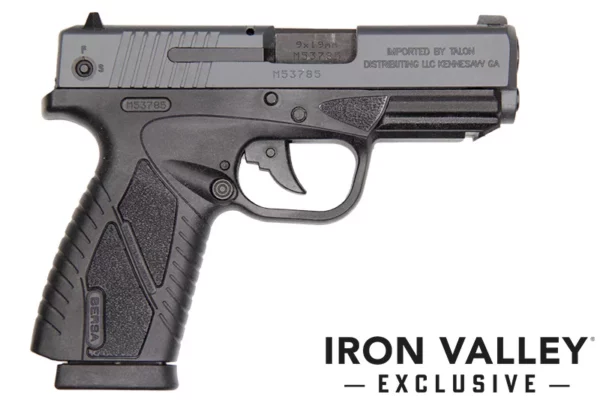 BP Polymer CC 9mm 3.2" SniperGrey FS 8rd
