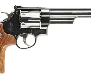 Smith & Wesson 150145 Model 29 Classic N-Frame Frame 44 S&W Spl/44 Rem Mag 6rd 6.50" Blued Carbon Steel Barrel, Cylinder & Frame, Wood Grip, Exposed Hammer