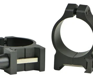 Warne 213LM Vertical Rings Maxima Matte Black 30mm Low Quick Detach 0 MOA