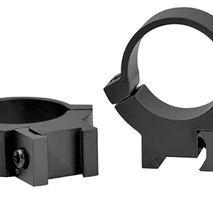 Warne 721M Rimfire Rings Maxima Matte Black 1" Medium 0 MOA