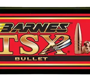 Barnes Bullets 30291 TSX  7mm .284 160 gr TSX Flat Base 50 Per Box