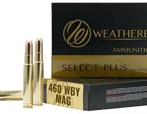 Weatherby B460450TSX Select Plus  460WthbyMag 450gr Barnes TSX Lead Free 20 Per Box/10 Case