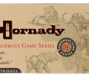 Hornady 8232 Dangerous Game  375 Ruger 300 gr Dangerous Game Solid 20 Per Box/ 6 Case