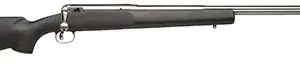 Savage Arms 18146 12 LRPV 204 Ruger Caliber with 1rd Capacity, 26" 1:12" Twist Barrel, Matte Stainless Metal Finish & Matte Black Fixed HS Precision with V-Block Stock Right Hand (Full Size)