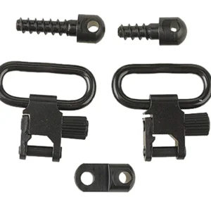 Uncle Mike's 14612 Super Swivel  Quick Detach 115 RUG Tri-Lock Blued 1" Loop for Ruger 10/22