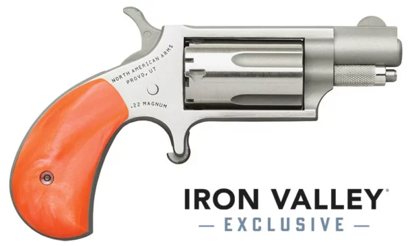 Mini-Rev 22Mag 1 1/8"S FS Orng Pearl Grp