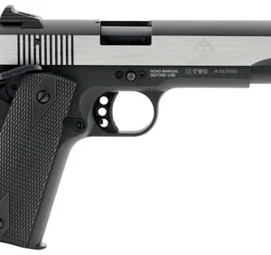 GSG GSG2210M1911S M1911  22 LR 5" 10+1 Black Hardcoat Anodized Stainless Steel Polished Slide Black Polymer Grip