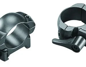 Weaver Mounts 49325 Lever Lok  Matte Black 1" Medium