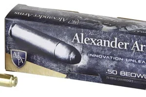 Alexander Arms AB400FPBOX FP  50Beowulf 400gr Flat Point 20 Per Box/10 Case