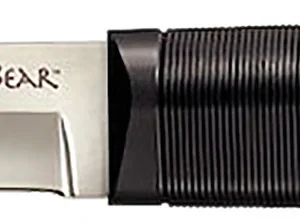 Cold Steel 20PC Finn Bear 4" Fixed Plain 4116 Stainless Steel Blade/Black Polypropylene Handle