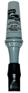 Haydel's Game Calls CC07 Compensator Sandhill Crane Crane Species Single Reed Open Call Gray Plastic