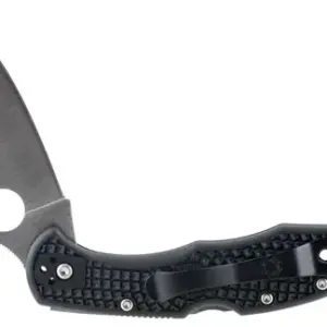 Spyderco C11FPBK Delica Folder 2.875" VG-10 Flat Ground Plain Edge Fiberglass Reinforced Nylon Black