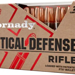Hornady 80270 Critical Defense  223Rem 55gr Flex Tip eXpanding 20 Per Box/10 Case