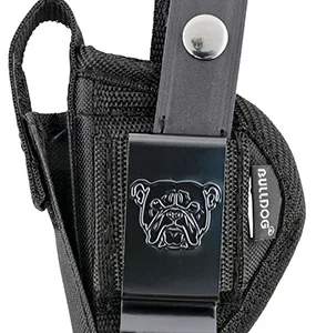 Bulldog FSN1 Extreme  OWB Black Nylon Belt Loop/Clip Fits Ruger LCP/Beretta 21 Bobcat Ambidextrous