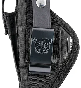 Bulldog FSN3 Extreme  OWB Black Nylon Belt Loop/Clip Compatible w/Taurus Millennium Fits 2.50-3.75" Barrel Ambidextrous