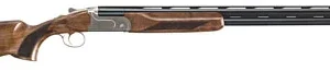 Charles Daly 930128 214E Sporting 12 Gauge 2rd 3" 30" Vent Rib Blued Barrel, Silver Finished Steel Receiver, Checkered Oiled Walnut  Stock & Forend, Includes 5 Choke Tubes