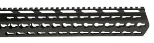 Aim Sports MTK13H308 AR Handguard  13.50" High KeyMod Style Made of 6061-T6 Aluminum with Black Anodized Finish for 308 Cal AR-10