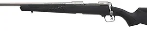 Savage Arms 57085 110 Storm 223 Rem 4+1 22", Matte Stainless Metal, Gray Fixed AccuStock with Accufit, Left Hand
