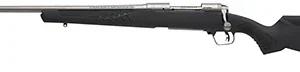 Savage Arms 57088 110 Storm 7mm-08 Rem 4+1 22", Matte Stainless Metal, Gray Fixed AccuStock with Accufit, Left Hand
