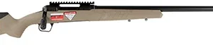 Savage Arms 57008 110 Tactical Desert 6.5 Creedmoor 10+1 24", Matte Black Metal, Flat Dark Earth Fixed AccuStock with AccuFit