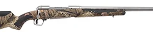 Savage Arms 57046 110 Bear Hunter 338 Win Mag 2+1 23", Matte Stainless, Mossy Oak Break-Up Country Fixed AccuStock with AccuFit