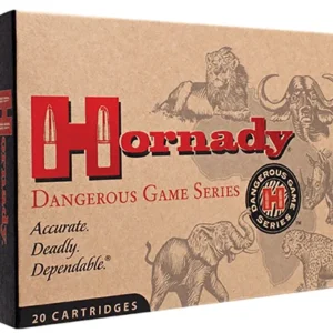 Hornady 8239 Dangerous Game  404 Jeffery 400 gr Dangerous Game Solid 20 Per Box/ 6 Case