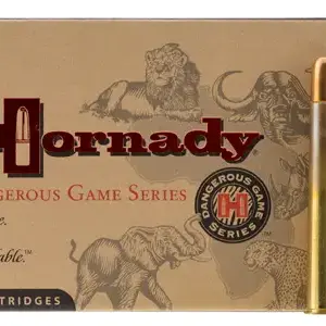 Hornady 8256 Dangerous Game  450NitroExpress 480gr Dangerous Game Solid 20 Per Box/6 Case