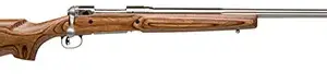 Savage Arms 18468 12 Varminter Low Profile 22-250 Rem 4+1 Cap 26" 1:9" Matte Stainless Rec/Barrel Satin Brown Stock Right Hand (Full Size) with Detachable Box Magazine