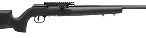 Savage Arms 47223 A17 Pro Varmint Semi-Auto 17 HMR Caliber with 10+1 Capacity, 22" Barrel, Black Metal Finish & Boyd's Pro Varmint Matte Black Stock Right Hand (Full Size)