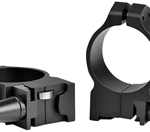 Warne 14RLM Ruger Maxima Matte Black 30mm Medium Quick Detach 0 MOA