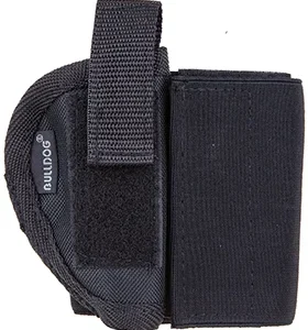 Bulldog WANK20R Ankle  Black Elastic Velcro Fits Glock 43 Fits Ruger LC9 Fits Glock 42 Fits 2-3" Barrel Right Hand