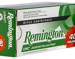 Remington Ammunition 23769 UMC Value Pack 22-250 Rem 45 gr Jacket Hollow Point 40 Per Box/ 10 Cs