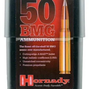 Hornady 8270 Match  50 BMG 750 gr Hornady A Max 10 Per Box/ 10 Case