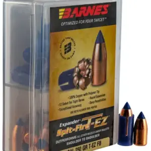 Barnes Bullets 30601 Spit-Fire T-EZ Muzzleloader 50 Spit-Fire T-EZ FB 250gr 24rd/Box