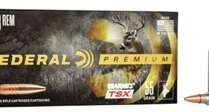 Federal P223S Premium  223 Rem 55 gr Barnes TSX 20 Per Box/ 10 Case