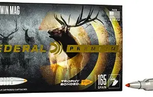 Federal P300WTT2 Premium  300Win Mag 165gr Trophy Bonded Tip 20 Per Box/10 Case