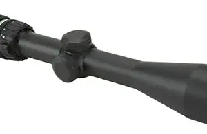Trijicon 200008 AccuPoint  Black Hardcoat Anodized 3-9x 40mm 1" Tube Illuminated Green Triangle Post Reticle