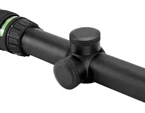 Trijicon 200057 AccuPoint  Black Hardcoat Anodized 1-4x 24mm 30mm Tube Illuminated Green Triangle Post Reticle