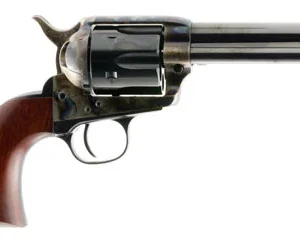 Taylors & Company 550897 1873 Cattleman SAO 45 Colt (LC) Caliber with 5.50" Blued Finish Barrel, 6rd Capacity Blued Finish Cylinder, Color Case Hardened Finish Steel Frame & Walnut Grip