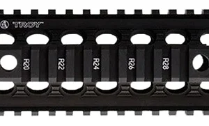 Troy Ind SRAIMRFD7BT00 Drop In  7" Carbine Length Black Anodized for AR-15, M4