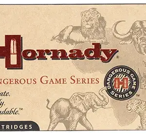 Hornady 82303 Dangerous Game  9.3mmx62 Mauser 286 gr InterLock Spire Point Recoil Proof 20 Per Box/ 6 Case