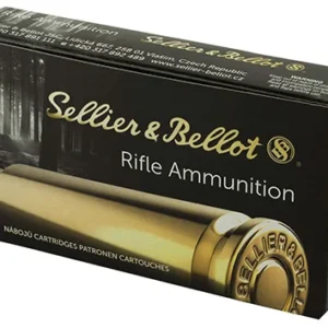 Sellier & Bellot SB308C Rifle  308 Win 180 gr Soft Point 20 Per Box/ 25 Case