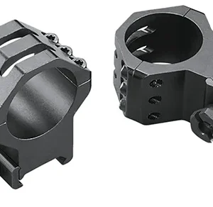 Weaver Mounts 48354 Six-Hole Skeleton Rings  Matte Black 30mm Extra High