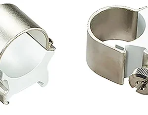 Weaver Mounts 49033 Detachable Top Mount Rings  Silver 1" High
