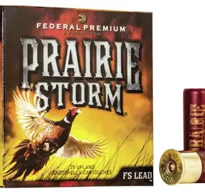 Federal PFX154FS4 Premium Prairie Storm FS 12 Gauge 2.75" 1 1/4 oz 4 Shot 25 Per Box/ 10 Case