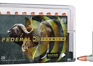 Federal P416SA Premium Safari Cape-Shok 416Rigby 400gr Swift A Frame 20 Per Box/10 Case